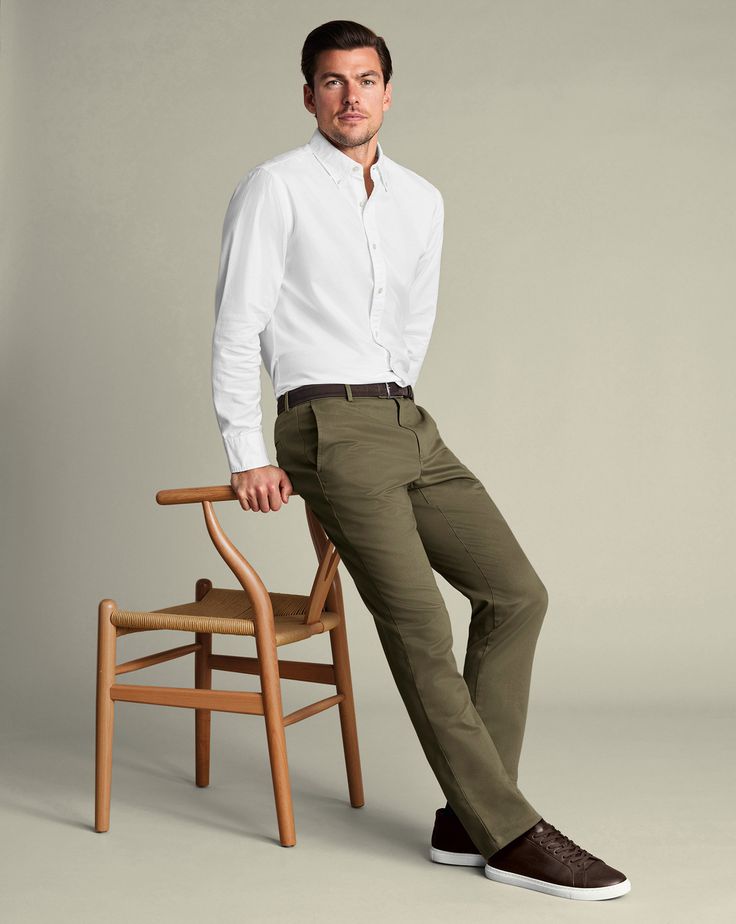 Olive Chinos